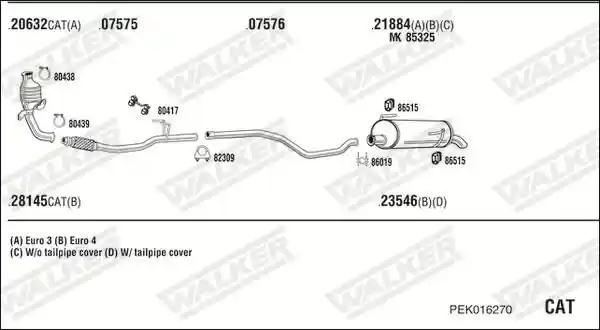 WALKER PEK016270