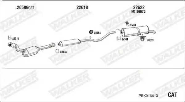 WALKER PEK016613