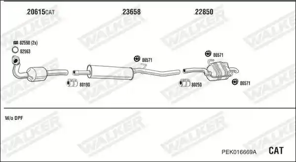 WALKER PEK016669A