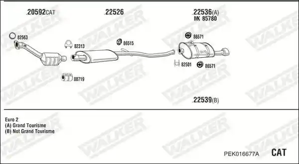 WALKER PEK016677A