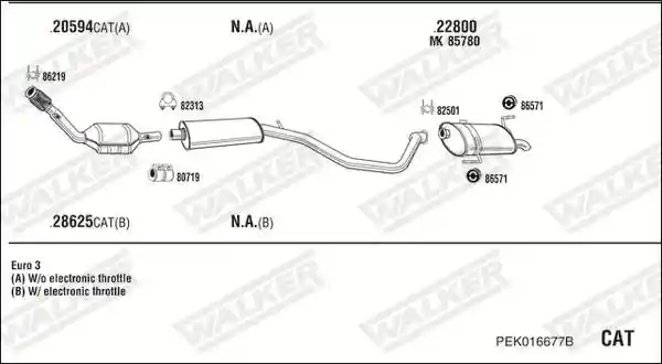 WALKER PEK016677B