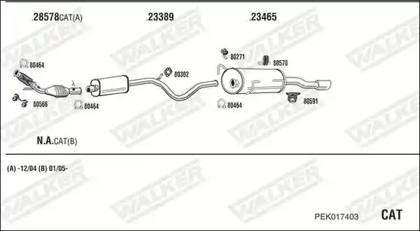 WALKER PEK017403