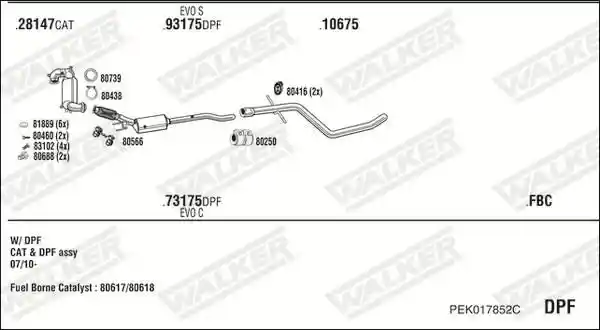 WALKER PEK017852C