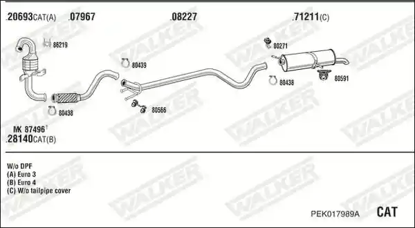 WALKER PEK017989A