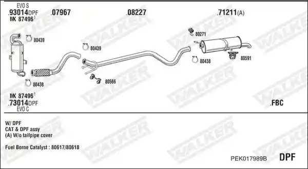 WALKER PEK017989B