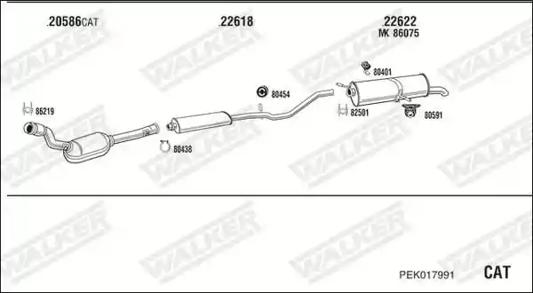 WALKER PEK017991