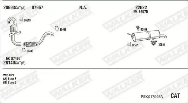 WALKER PEK017993A