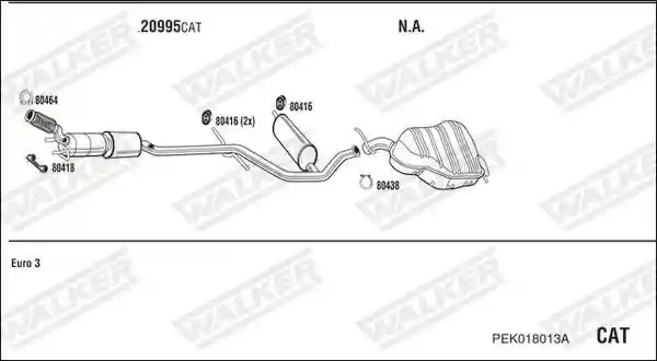WALKER PEK018013A