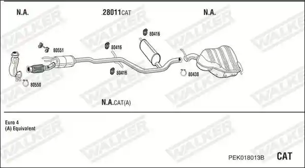 WALKER PEK018013B