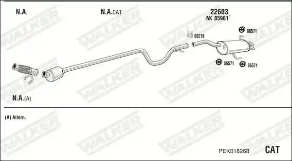 WALKER PEK018268