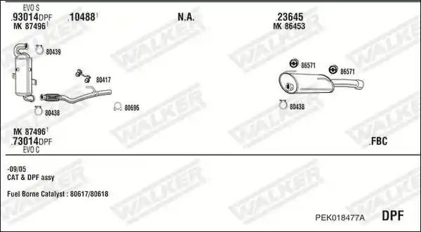 WALKER PEK018477A