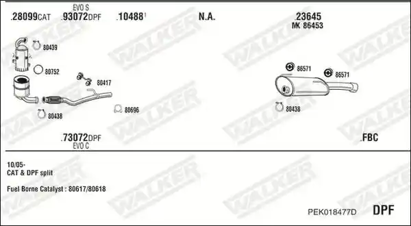 WALKER PEK018477D
