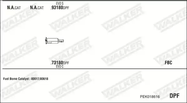 WALKER PEK018616