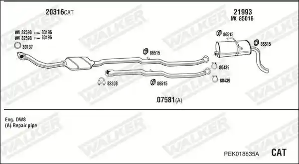 WALKER PEK018835A