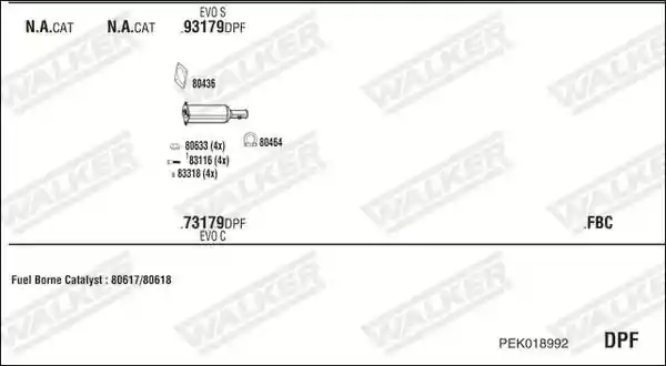 WALKER PEK018992