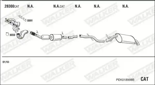 WALKER PEK018998B