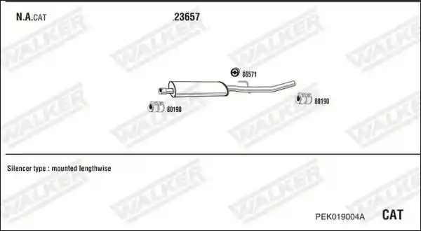 WALKER PEK019004A