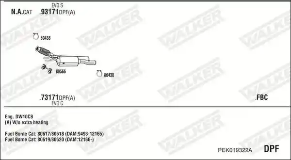 WALKER PEK019322A