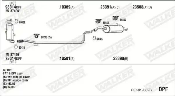 WALKER PEK019352B