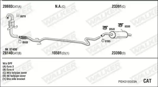WALKER PEK019353A