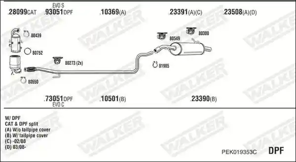 WALKER PEK019353C