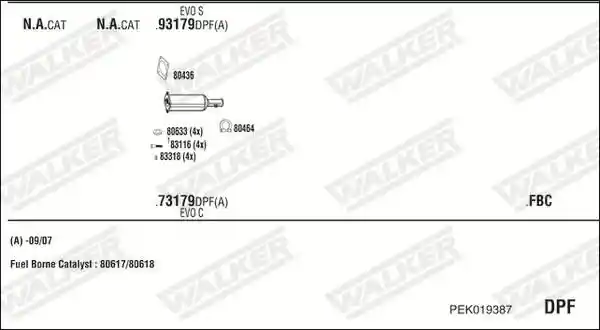 WALKER PEK019387