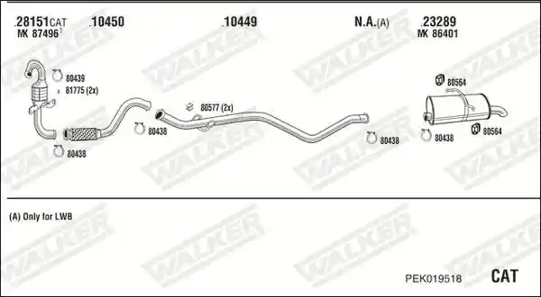 WALKER PEK019518