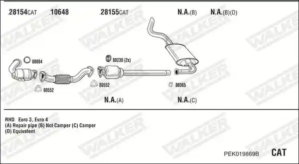 WALKER PEK019869B