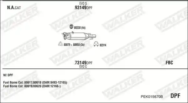 WALKER PEK019870B