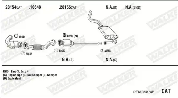 WALKER PEK019874B