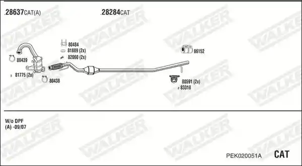 WALKER PEK020051A