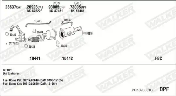WALKER PEK020051B