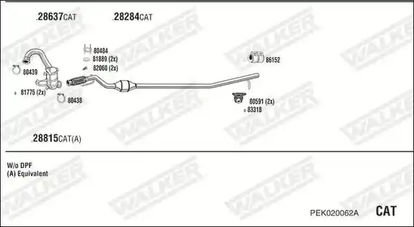WALKER PEK020062A
