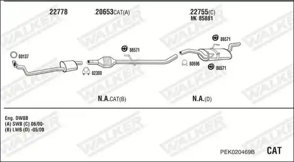 WALKER PEK020469B