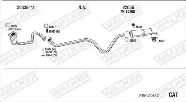 WALKER PEK020847