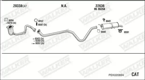 WALKER PEK020894