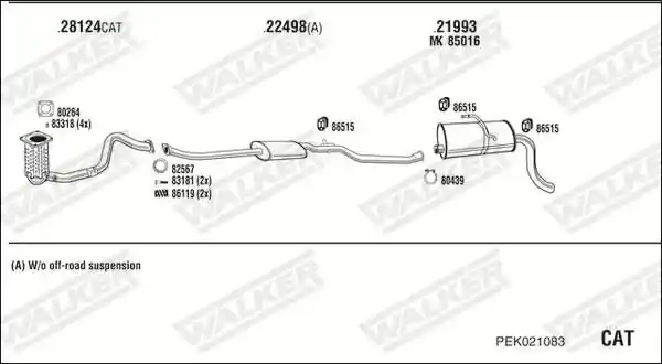 WALKER PEK021083