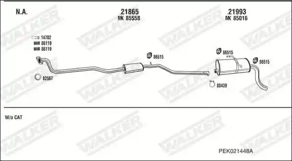 WALKER PEK021448A