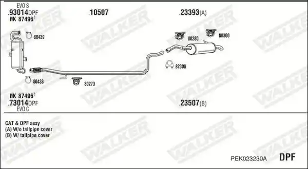 WALKER PEK023230A