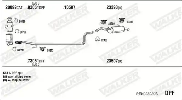 WALKER PEK023230B