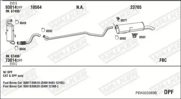 WALKER PEK023383B