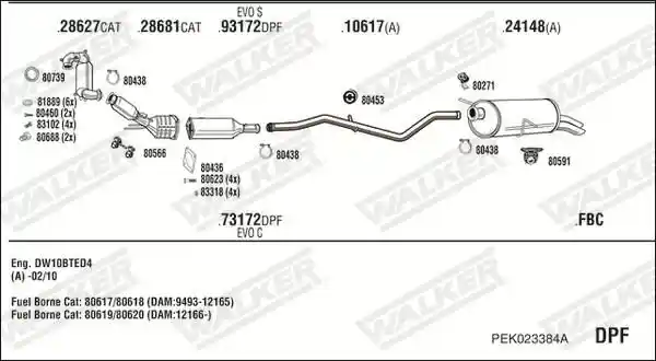WALKER PEK023384A