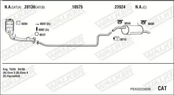 WALKER PEK023385B