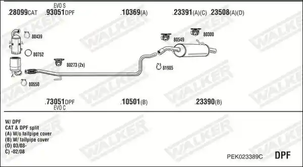 WALKER PEK023389C