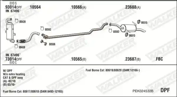 WALKER PEK024532B