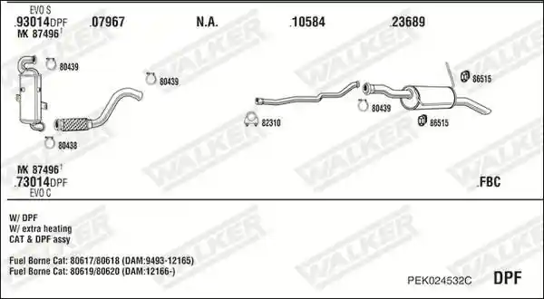 WALKER PEK024532C