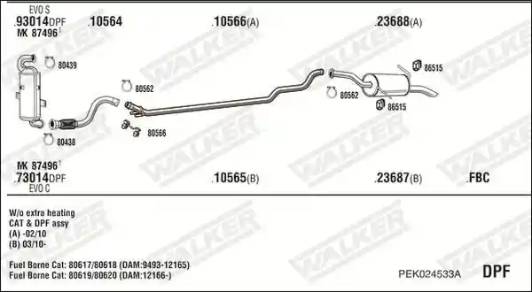 WALKER PEK024533A