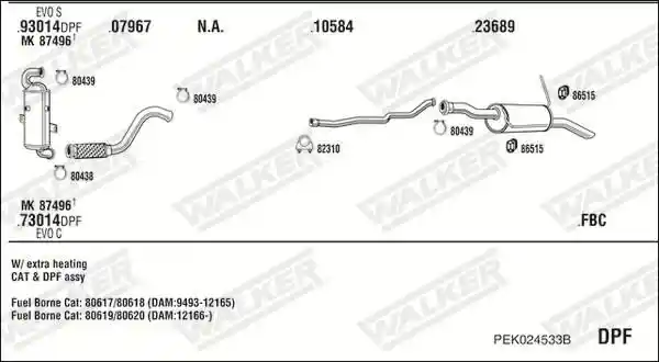 WALKER PEK024533B