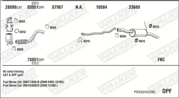 WALKER PEK024533D