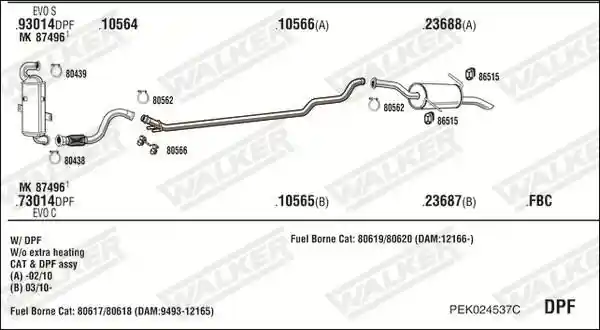 WALKER PEK024537C